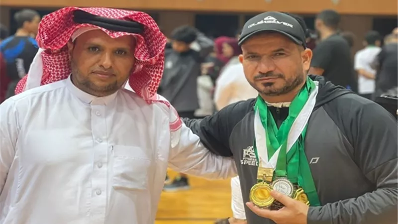 خلف القناوي يحصد 30 ميدالية في بطولة السعودية للوشو كونغ فو