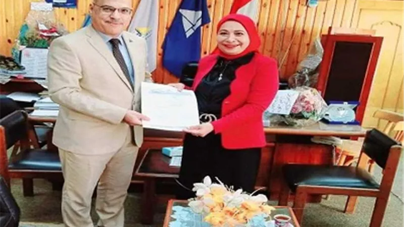 وكيل جديد لكلية التربية بجامعة دمياط