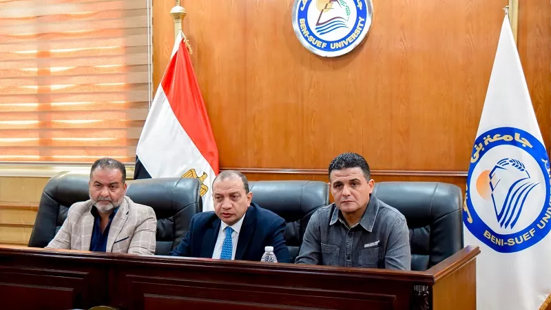 بني سويف تستعد لانتخابات الاتحادات الطلابية بالجامعه