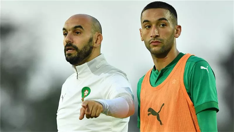 لماذا استبعد حكيم زياش من قائمة المغرب؟.. الركراكي يكشف