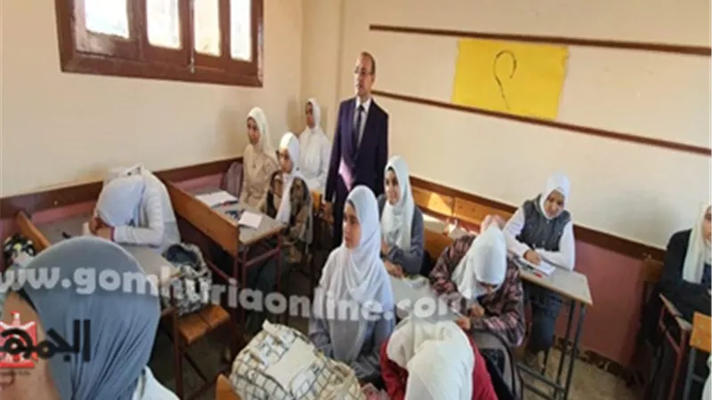 محمد صلاح يشيد بانضباط مدارس منوف محافظة المنوفية