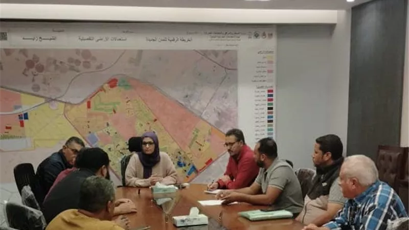جهاز مدينة الشيخ زايد يتابع استعدادات فصل الشتاء وموقف محطات الصرف