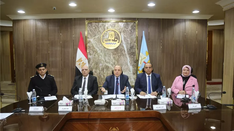محافظ كفرالشيخ يترأس اجتماع اللجنة الاستشارية للسلامة والصحة