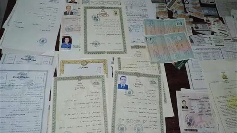 شهادات دراسية.. فى كيانات تعليمية وهمية