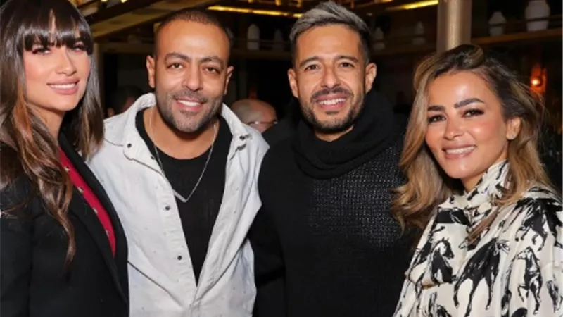تامر عاشور يهنئ محمد حماقي بعيد ميلاده