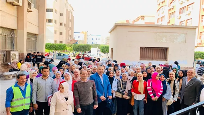 تربية الزقازيق تعقد ورشة عمل عن أسس السلامة والصحة المهنية