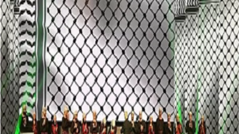 الشال الفلسطيني يسيطر على حفل افتتاح مهرجان القاهرة