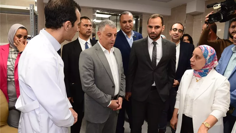 محافظ الإسماعيلية: انجاز ٩٥٪ من الأعمال بمستشفي القنطرة شرق