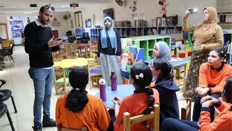 محافظ أسيوط:تنظيم تدريبات لأخصائي المكتبات وتلاميذ المدارس بمكتبة