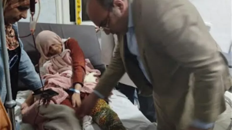 تحسن حالات بعض المصابين فى حادث المطرية بورسعيد