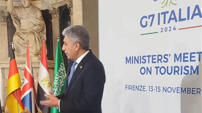 وزير السياحة يشارك في اجتماع G7 بمدينة فلورنس بإيطاليا