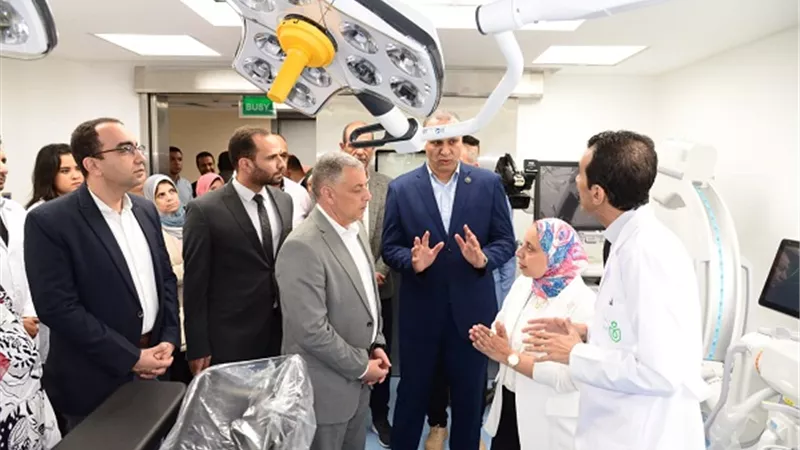 محافظ الإسماعيلية: انجاز ٩٥٪ من الأعمال بمستشفي القنطرة شرق