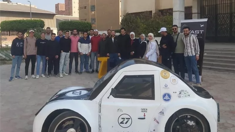 جامعة الزقازيق تحصد جائزة أفضل ابتكار بالمسار الميداني للسيارات