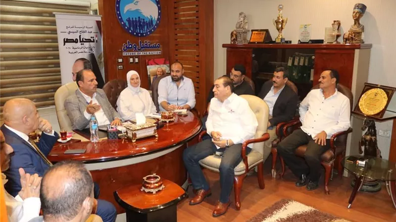 اجتماع موسع لأمناء مراكز وتنظيم مستقبل وطن الشرقية