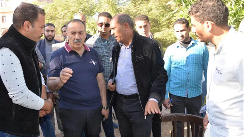 محافظ أسيوط يتفقد أعمال التطوير الجارية بكورنيش النيل