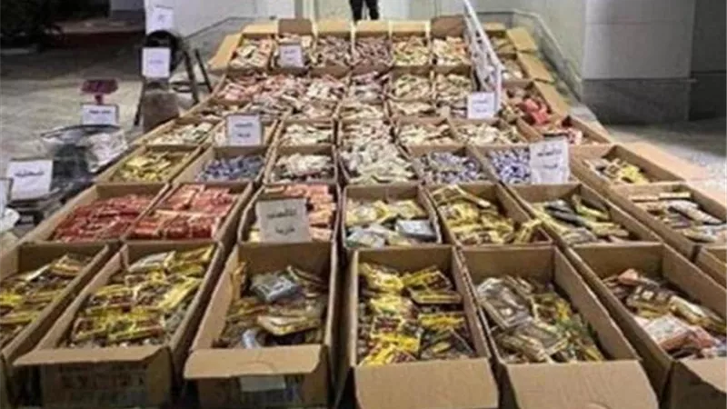 ضبط عامل يدير ورشة بداخلها 1,750 مليون قطعة ألعاب نارية بالفيوم