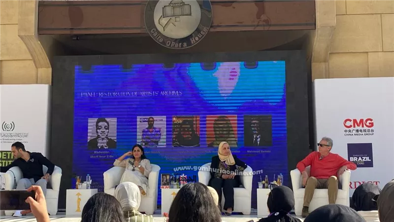 انطلاق جلسة أرشيفات الفنانين بمهرجان القاهرة السينمائي