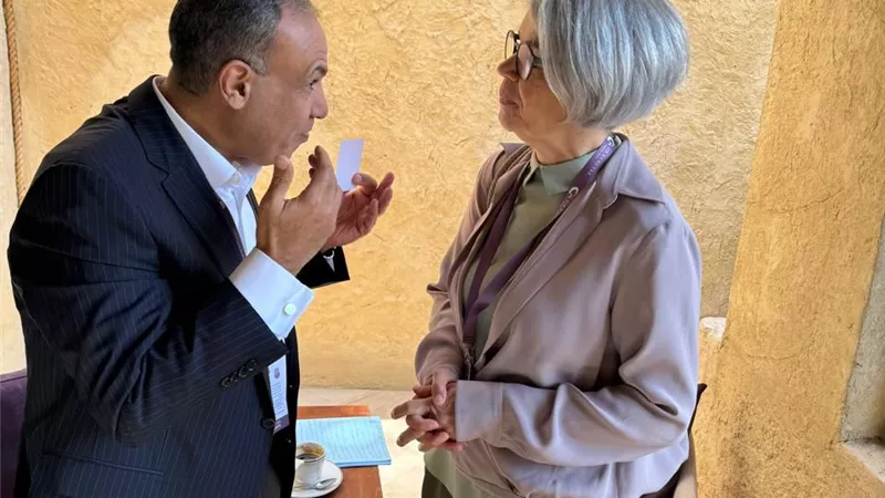 وزير الخارجية يلتقي مع مبعوثة الاتحاد الأوروبي للقرن الأفريقى