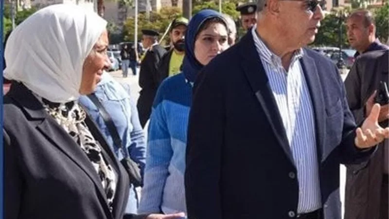 محافظ الاسكندرية يتفقد ارض لاقامة مبنى لحى غرب بشارع الخديوى