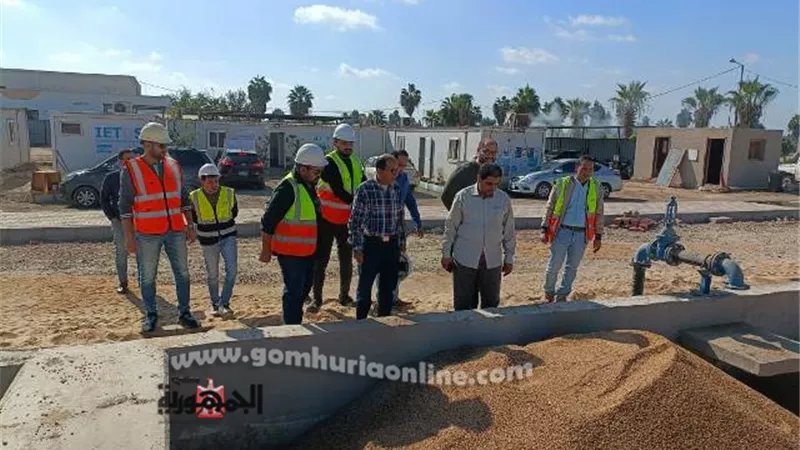 عمر يتفقد مشروعات srssp الممولة من البنك الدولي والآسيوي بتلا