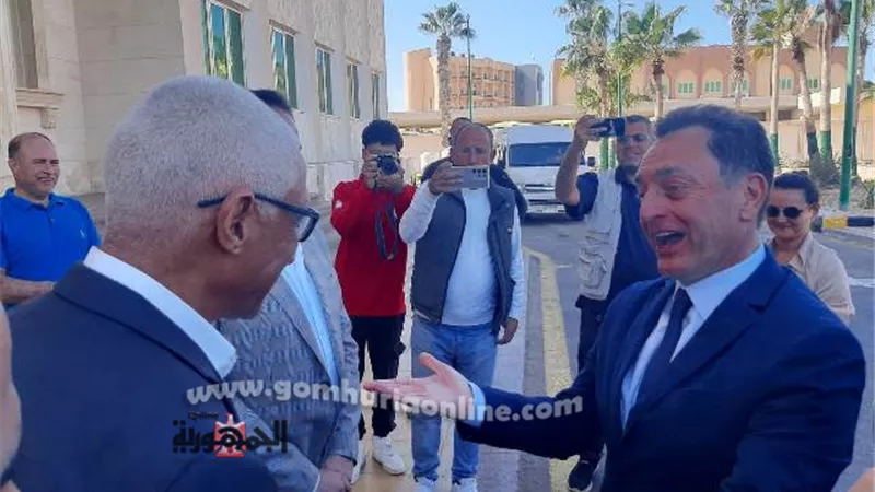 محافظ شمال سيناء يستقبل سفير فرنسا