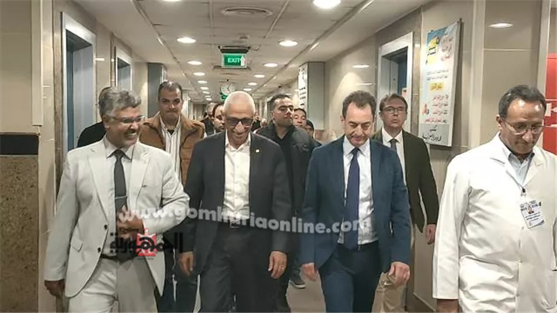 السفير الفرنسي يزور مستشفى العريش العام