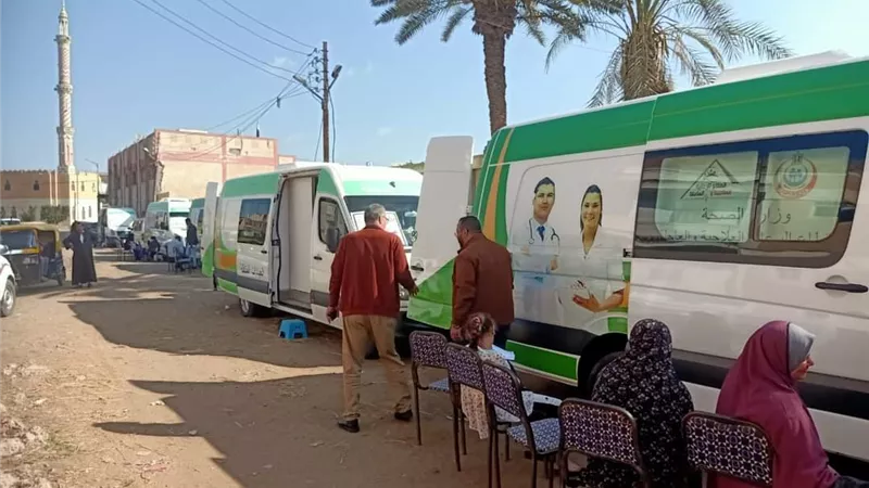 قوافل طبية مجانية بقلين ضمن مبادرة 