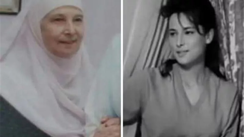 الصورة الاخيرة للفنانة مديحة سالم بالحجاب قبل وفاتها..ذكرى رحليها