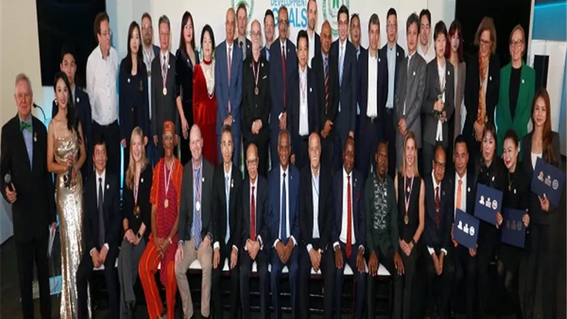 مبادرة المشروعات الذكية تتسلم جائزة المدن المستدامة