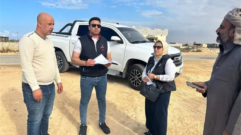 وكيل وزارة الصحة بمطروح يتفقد الوحدة الصحية بساحل العميد