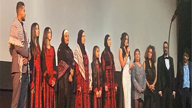 درة: أبطال وين صرنا قدموه بإخلاص وحب والشعب الفلسطيني عظيم