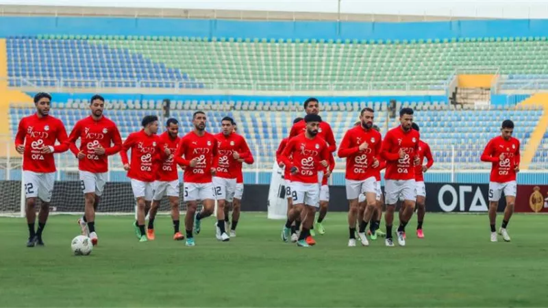 منتخب مصر يواصل إستعداداته لمواجهة بتسوانا بتصفيات أمم أفريقيا