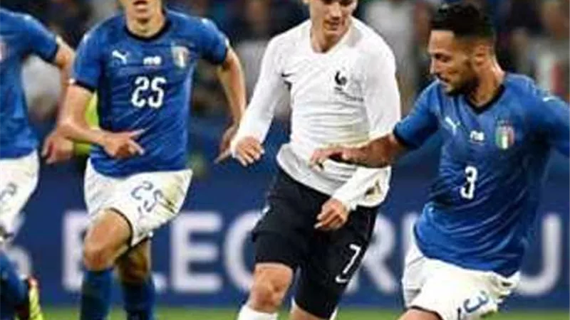 التشكيل الرسمى لمواجهة إيطاليا أمام فرنسا دورى أمم أوروبا