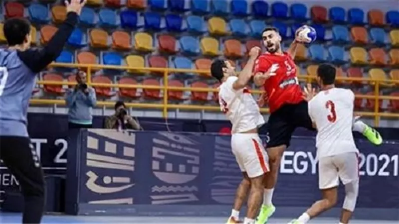فوز الزمالك علي الأهلي بدوري المحترفين لليد
