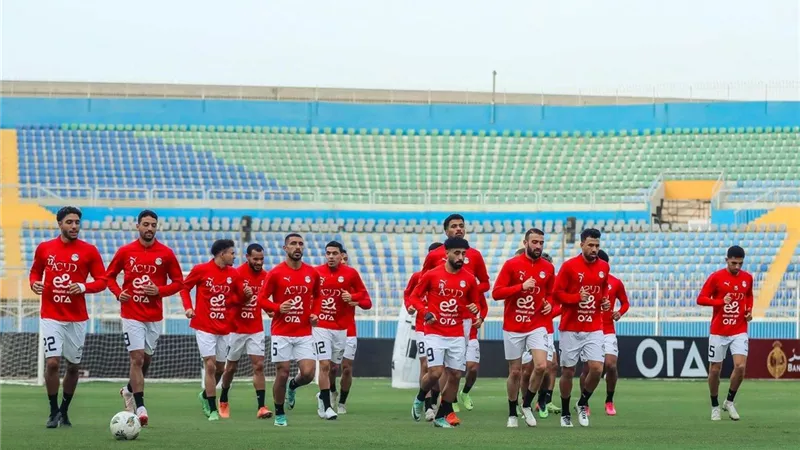 منتخب مصر يختتم استعداداته لمواجهة بوتسوانا بتصفيات أمم أفريقيا