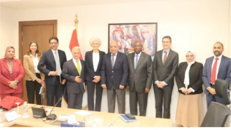 وزير الكهرباء يبحث مع وفد مؤسسة التمويل الدولية سبل تعزيز التعاون