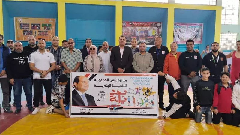 إنطلاق بطولة المصارعة الرومانية للمرحلة الثانوية بتعليم دمياط