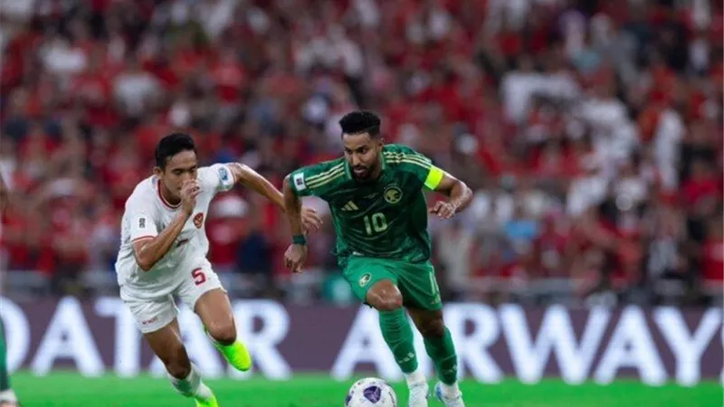 موعد مباراة السعودية وإندونيسيا والقتوات الناقلة