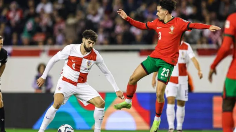 كرواتيا تتأهل لربع نهائى دورى الأمم الأوروبية بالتعادل أمام البرتغال