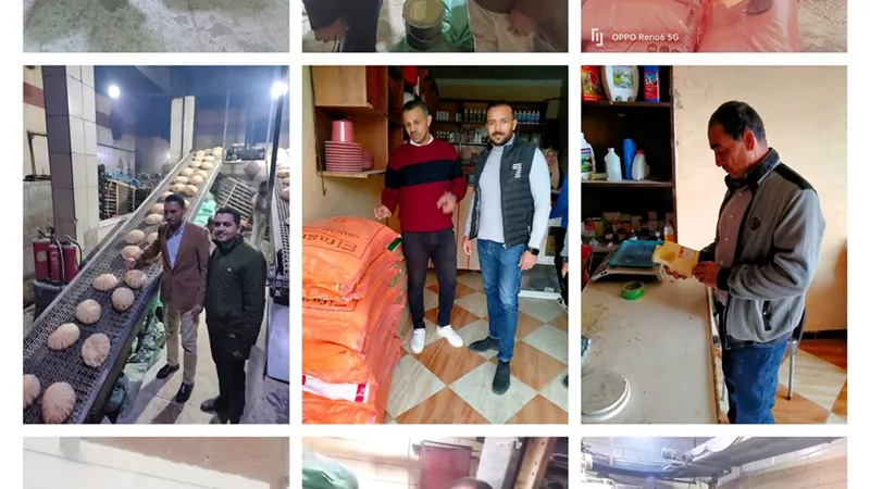 240 شيكارة اسمدة حملات تموينية مكثفة على 6 مراكز بالبحيرة