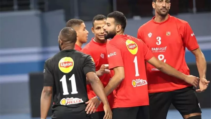 رجال طائرة الأهلي يلتقي إسكندرية للبترول في الدوري