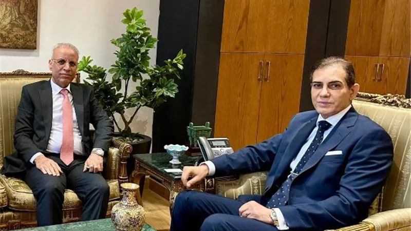 السفير العراقي يلتقي مساعد وزير الخارجية لشئون المراسم
