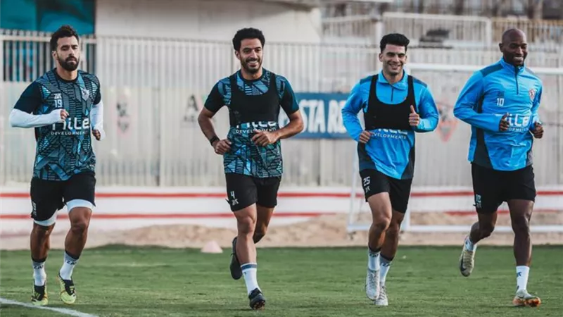 مران الزمالك .. جوميز يطمئن على جاهزية زيزو وشحاته وحمدي