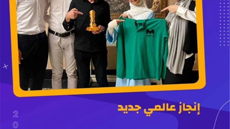 فوز هندسة المنصورة بالمركز الأول في مسابقة AAKRUTI Global بالهند