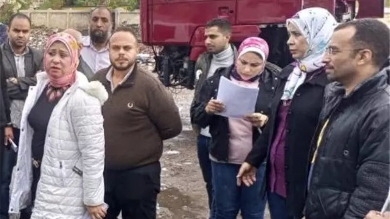 نهي خليفه تقود حملة لاسترداد أراضي الدولة غرب الاسكندرية