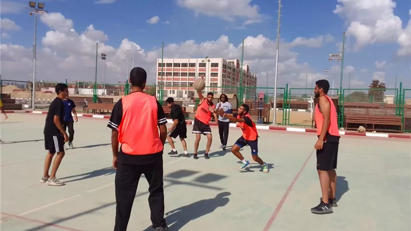 ختام بطولة الدوري الرياضي بجامعة قناة السويس