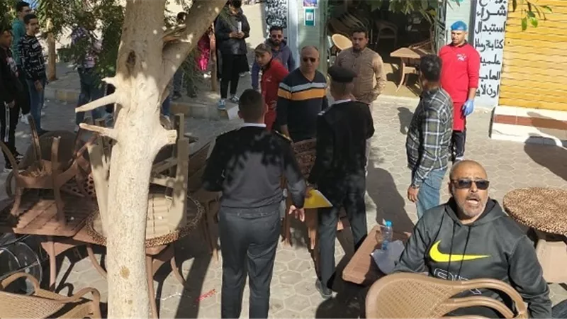 عامر: جهاز بدر يشن حملة شرسة على الإشغالات ويغلق 7 المحلات..صور