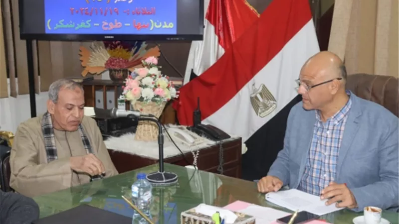 توفير مسكن وفرص عمل.. ابرز حصاد اللقاء الاسبوعي لمحافظ القليوبية