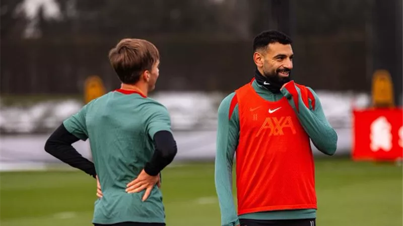 شاهد بالفيديو .. محمد صلاح من تدريبات ليفربول أمس