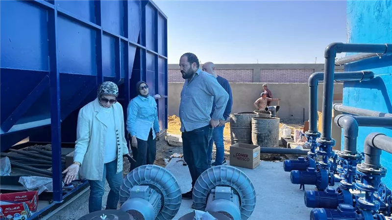 رئيس جهاز السويس الجديدة تتفقد مشروعات البنية الأساسية والطرق